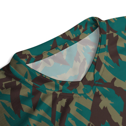 Russian Podlesok Tropical CAMO unisex sports jersey - Sports Jerseys