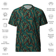 Podlesok Tropical Russian CAMO Unisex Sports Jersey