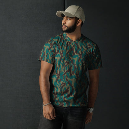 Russian Podlesok Tropical CAMO unisex sports jersey - Sports Jerseys