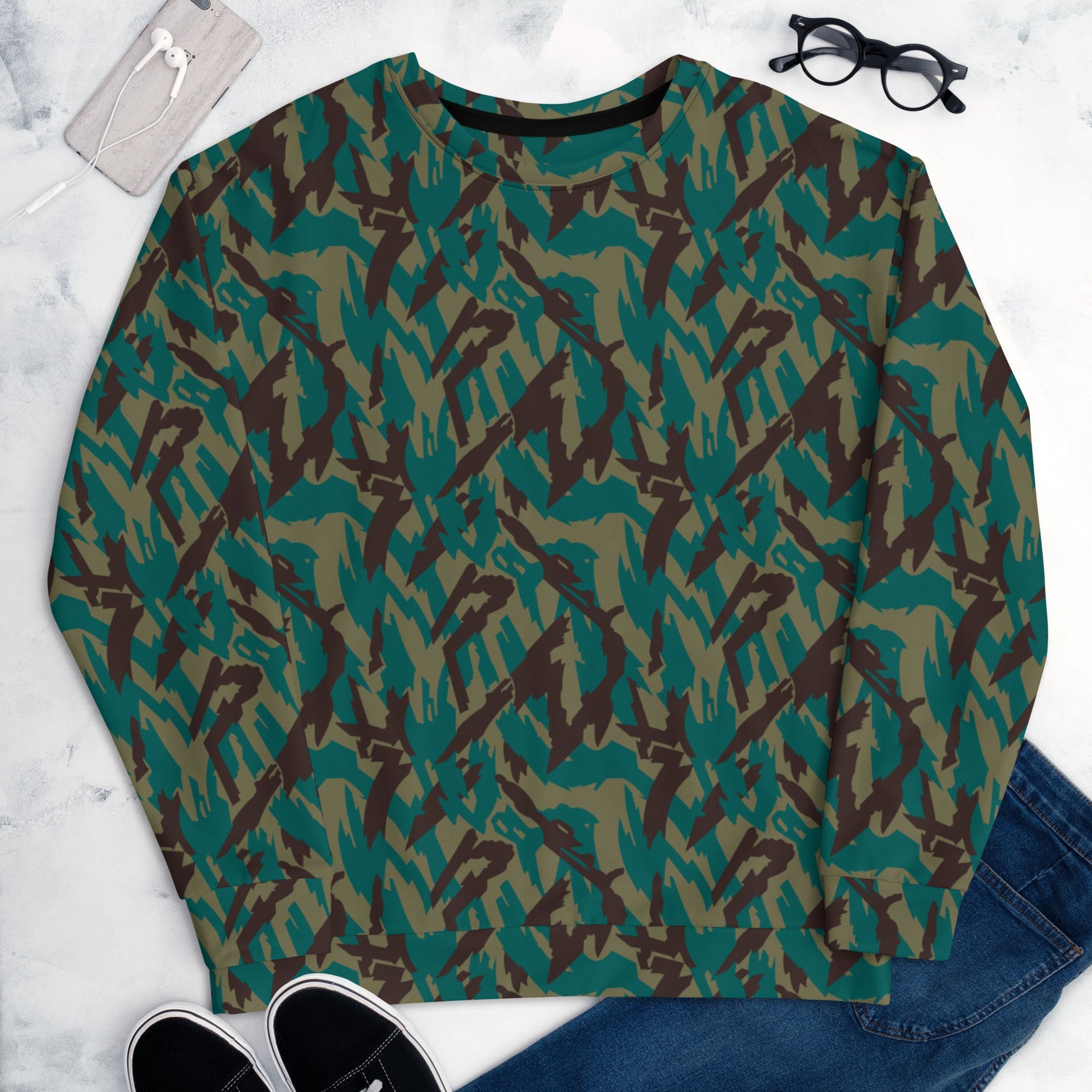 Russian Podlesok Tropical CAMO Unisex Sweatshirt