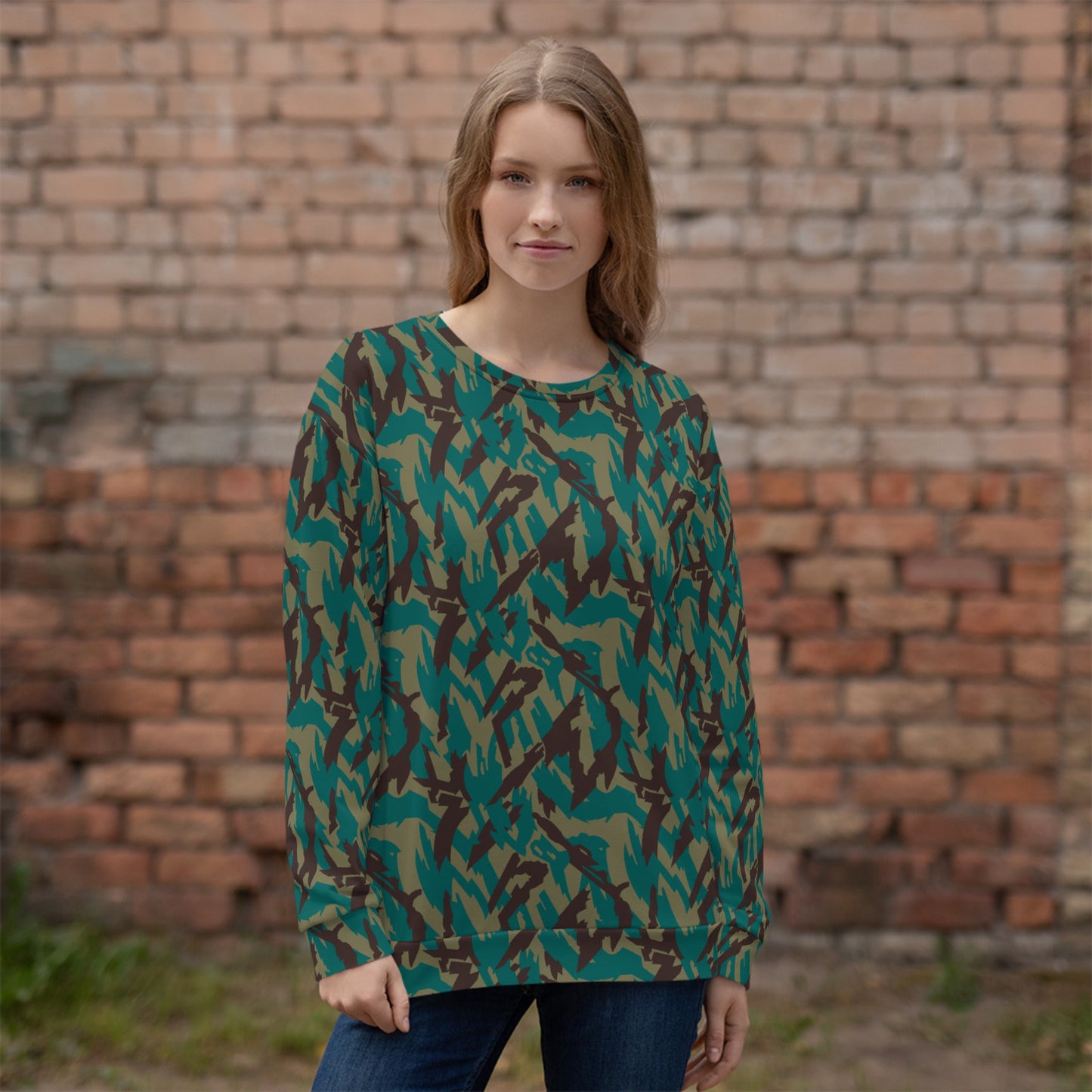 Russian Podlesok Tropical CAMO Unisex Sweatshirt