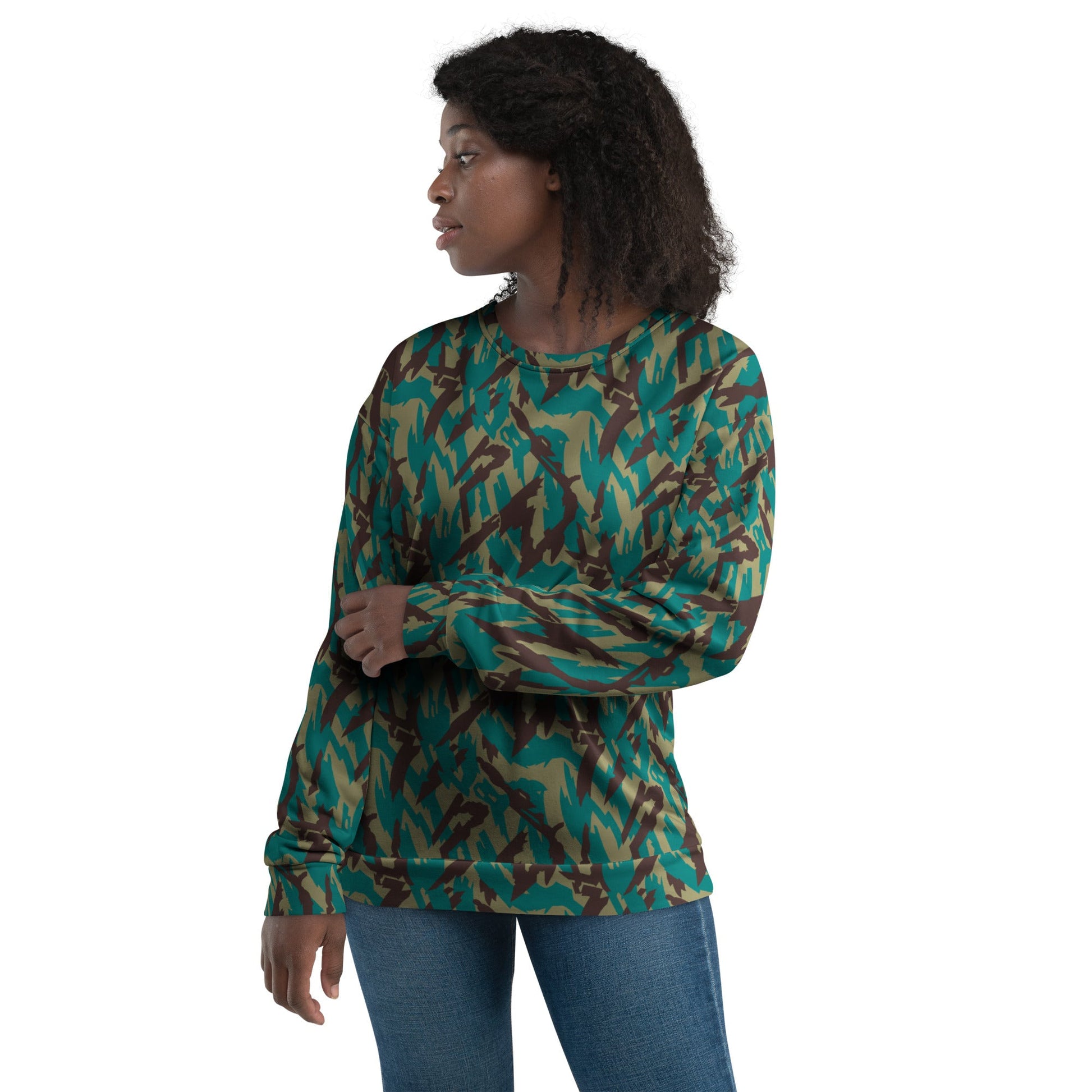 Russian Podlesok Tropical CAMO Unisex Sweatshirt