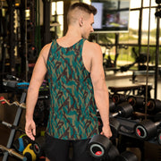 Podlesok Tropical Russian CAMO Unisex Tank Top - Shirt