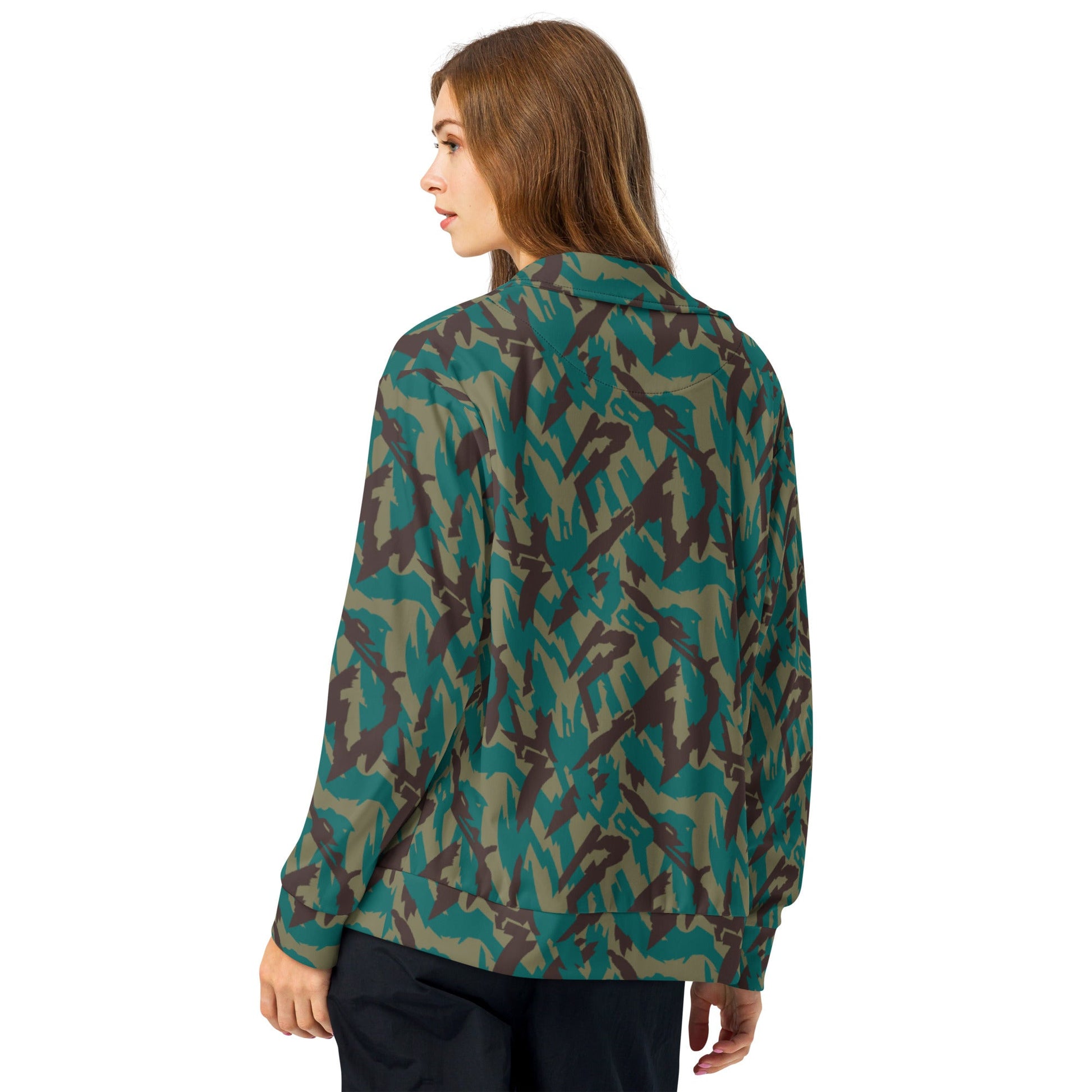 Russian Podlesok Tropical CAMO Unisex track jacket - Track Jackets