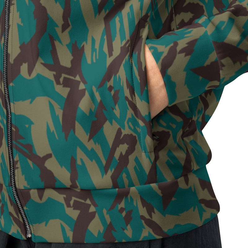 Podlesok Tropical Russian CAMO Unisex Track Jacket