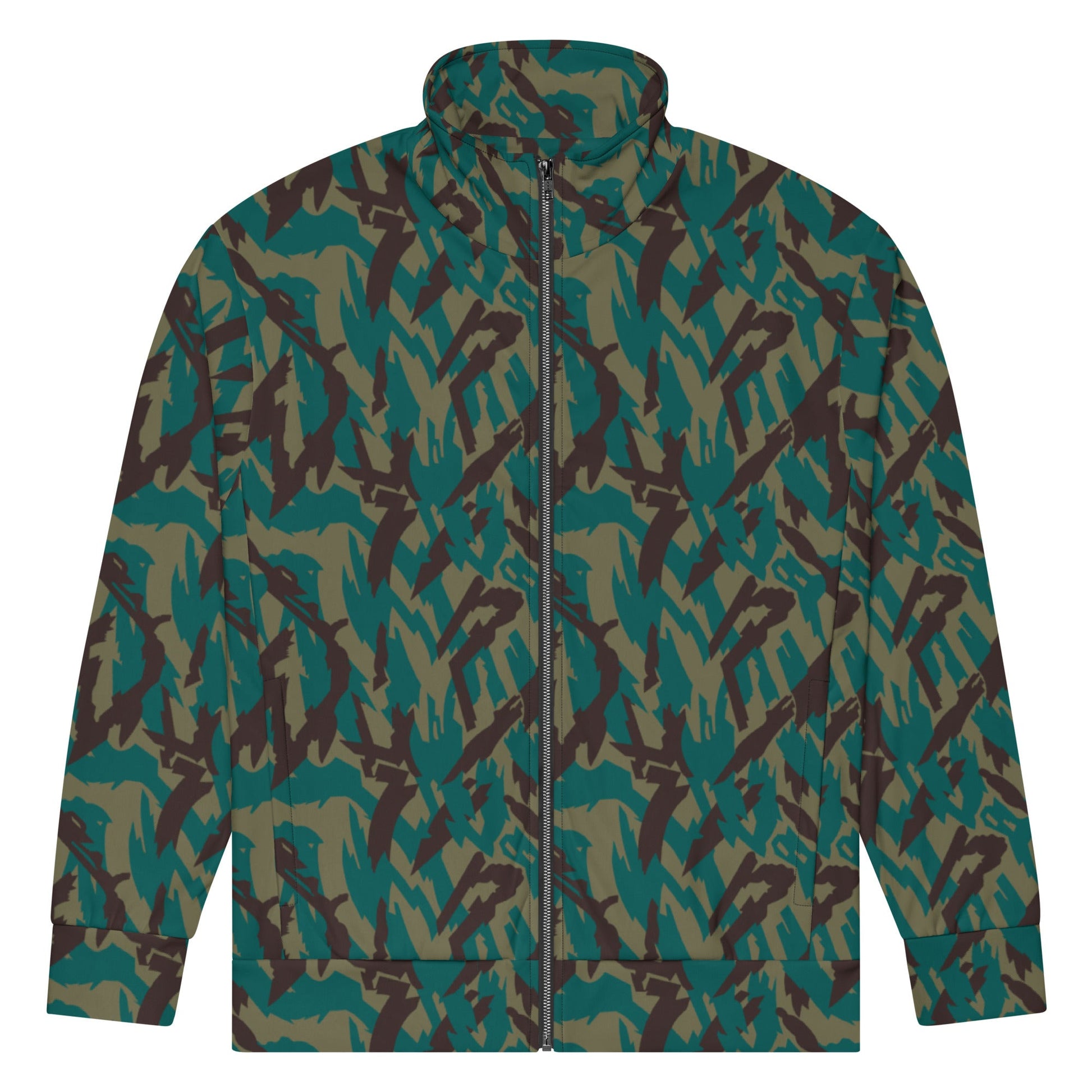 Russian Podlesok Tropical CAMO Unisex track jacket - Track Jackets