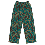 Podlesok Tropical Russian CAMO Unisex Wide-Leg Leisure Pants - 2XS - Pant