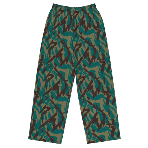 Podlesok Tropical Russian CAMO Unisex Wide-Leg Leisure Pants - 2XS - Pant