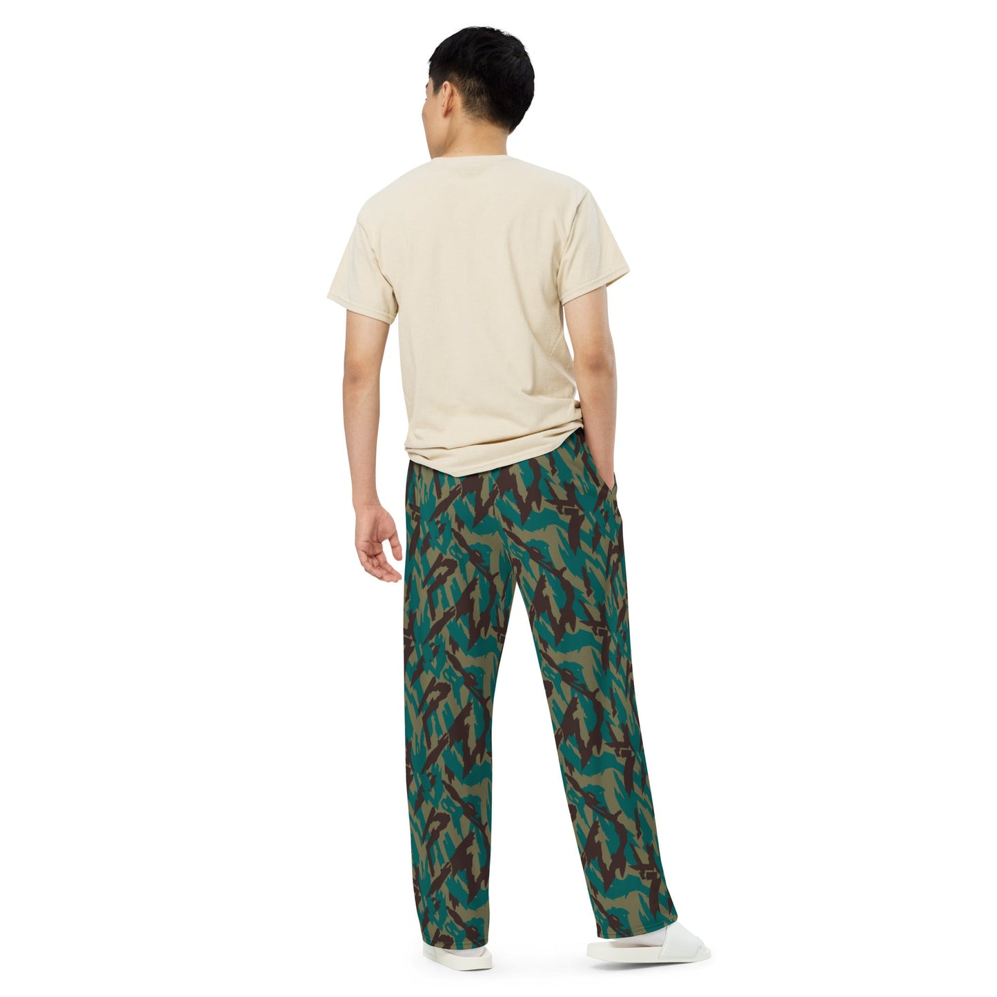 Russian Podlesok Tropical CAMO Unisex Wide-Leg Leisure Pants