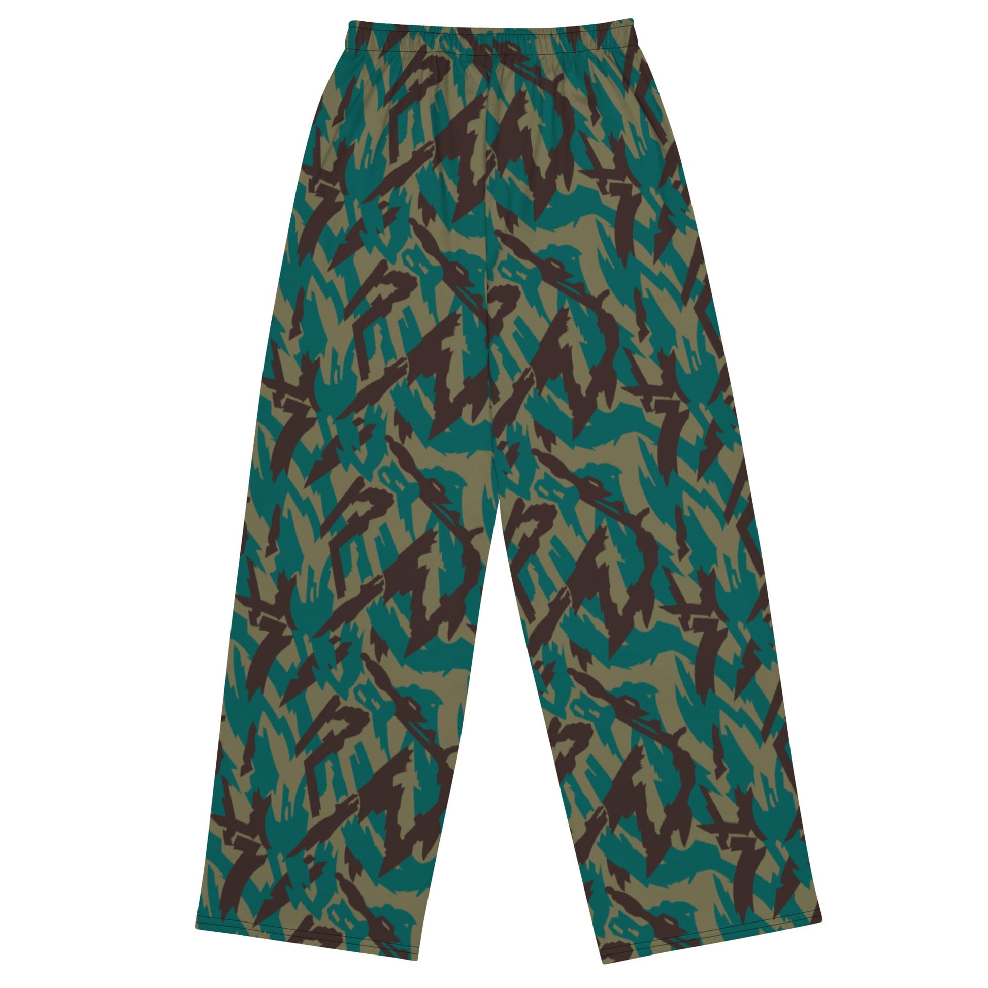 Russian Podlesok Tropical CAMO Unisex Wide-Leg Leisure Pants
