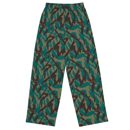 Russian Podlesok Tropical CAMO Unisex Wide-Leg Leisure Pants