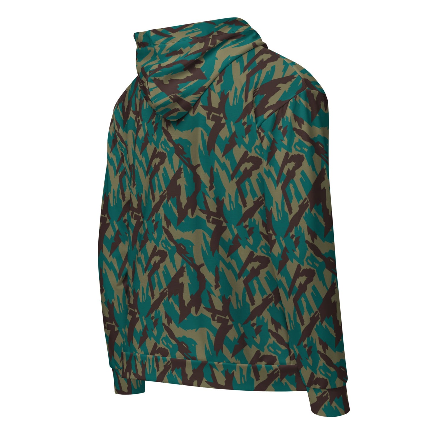 Russian Podlesok Tropical CAMO Unisex Zip Hoodie