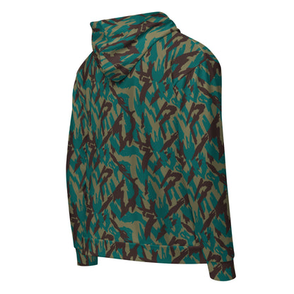 Russian Podlesok Tropical CAMO Unisex Zip Hoodie