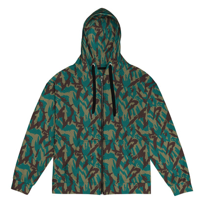 Russian Podlesok Tropical CAMO Unisex Zip Hoodie - 2XS