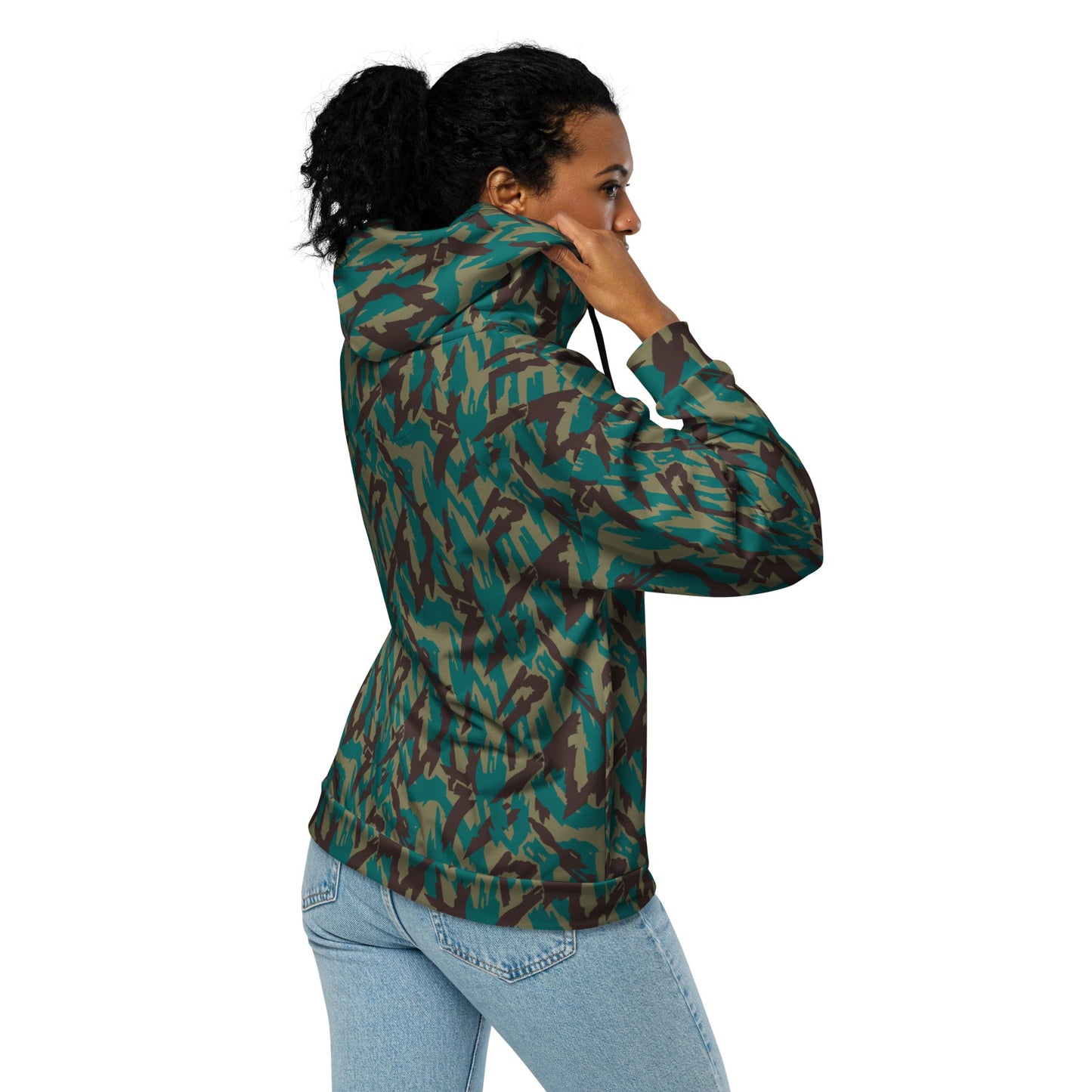Russian Podlesok Tropical CAMO Unisex Zip Hoodie