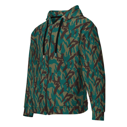 Russian Podlesok Tropical CAMO Unisex Zip Hoodie