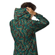 Podlesok Tropical Russian CAMO Unisex Zip Hoodie