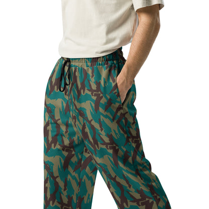 Russian Podlesok Tropical CAMO Wide-leg joggers - Joggers