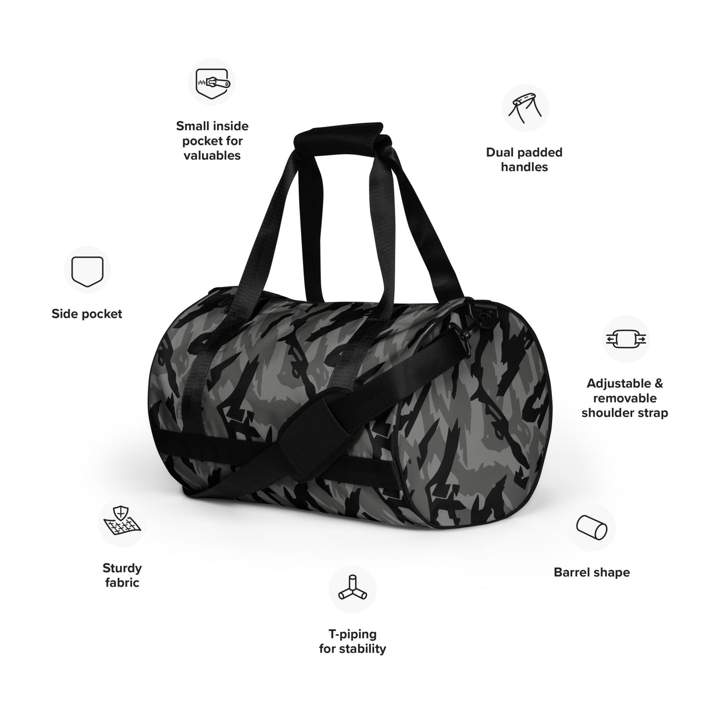 Russian Podlesok Urban CAMO Gym Bag