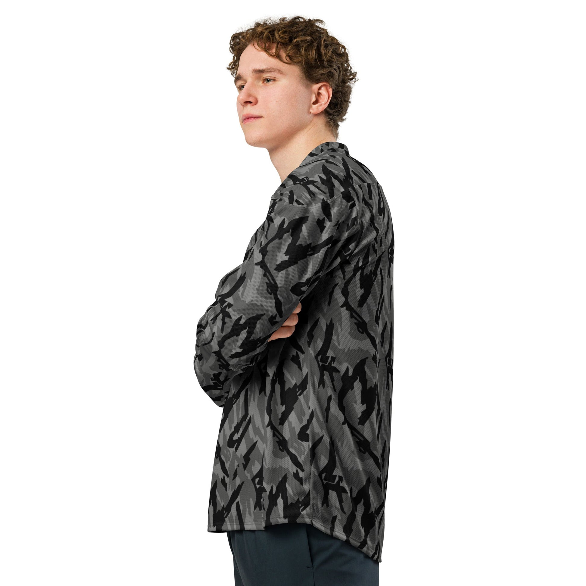 Russian Podlesok Urban CAMO Unisex Hockey Fan Jersey - 2XS