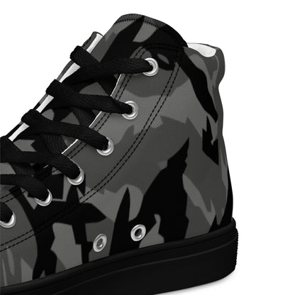 Russian Podlesok Urban CAMO Mens High-Top Canvas Shoes