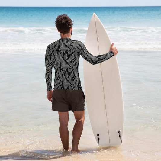 Russian Podlesok Urban CAMO Mens Long-sleeve Rash Guard - Long-Sleeve