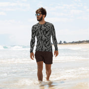 Podlesok Urban Russian CAMO Mens Long-sleeve Rash Guard - XS
