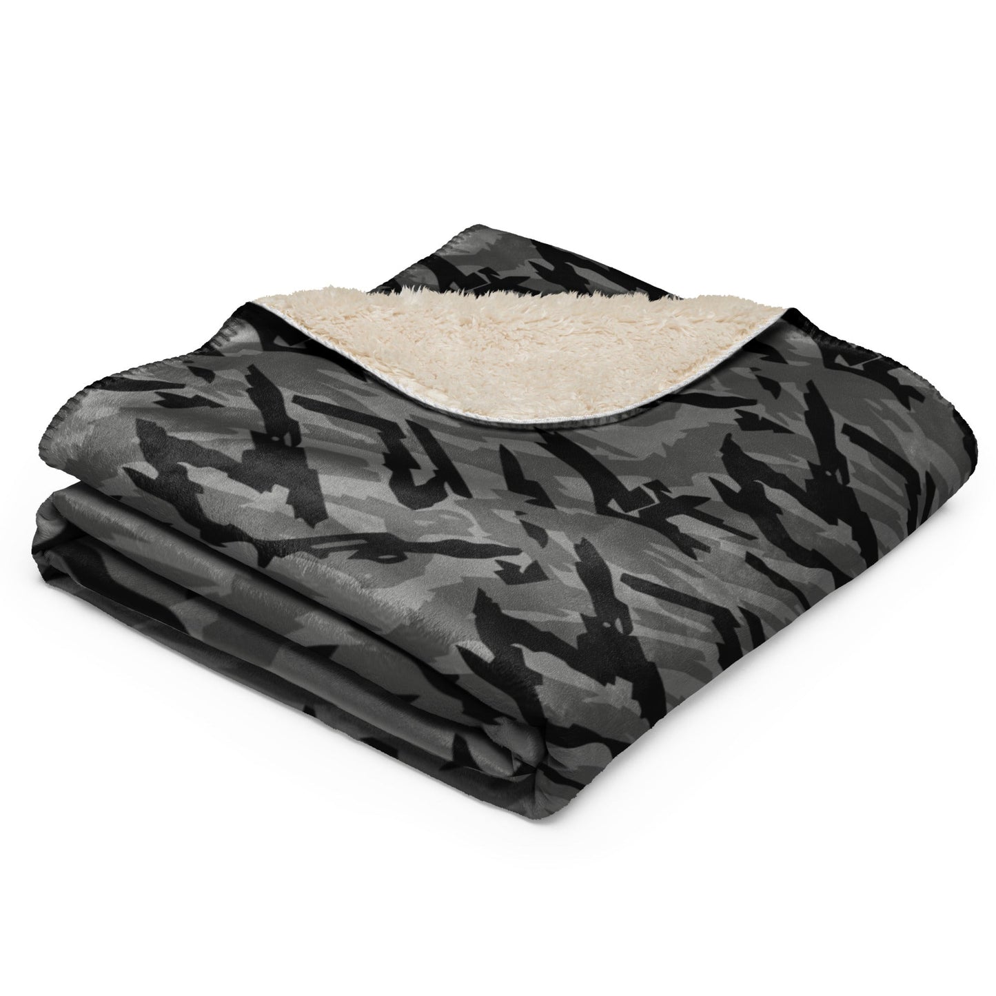Russian Podlesok Urban CAMO Sherpa Blanket
