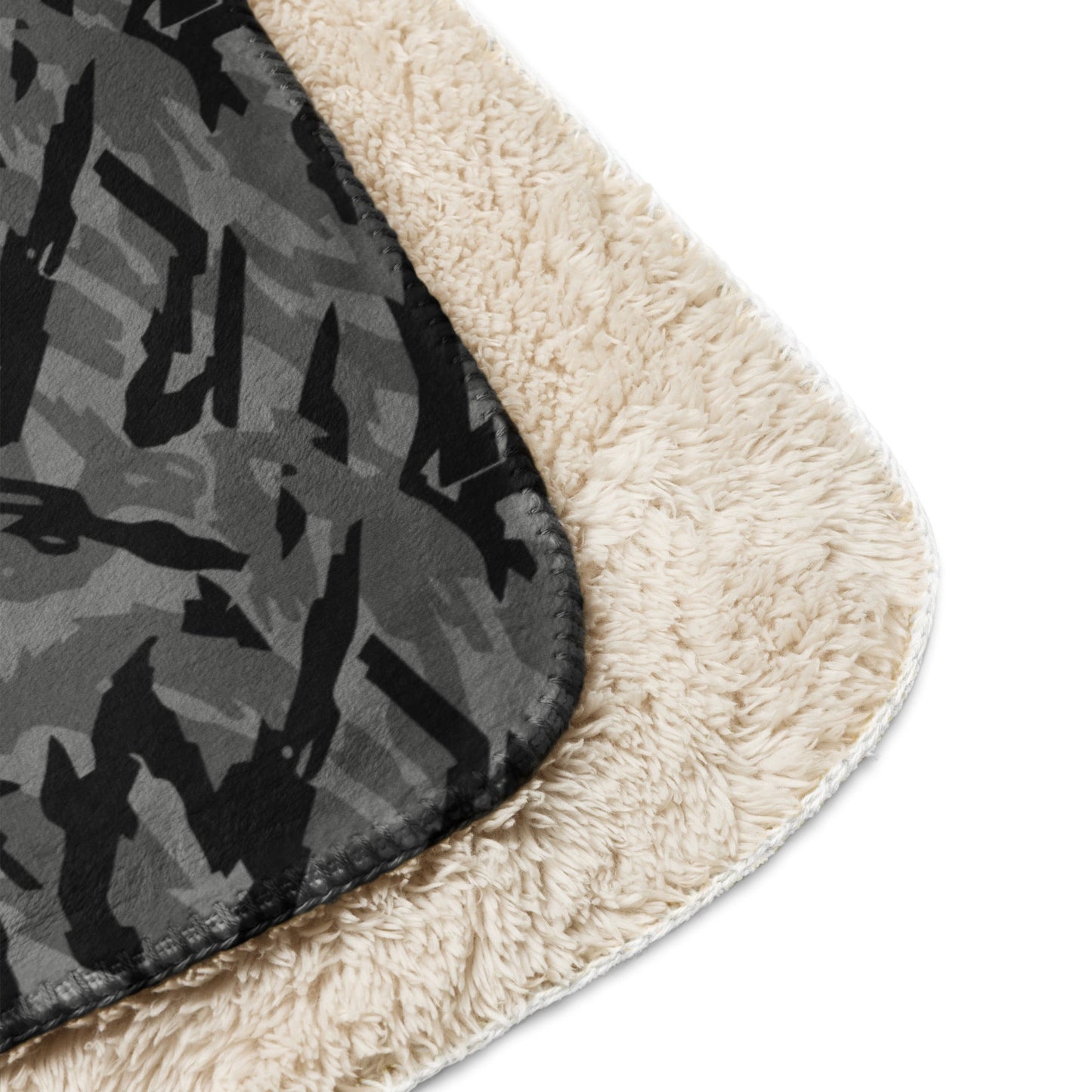 Russian Podlesok Urban CAMO Sherpa Blanket
