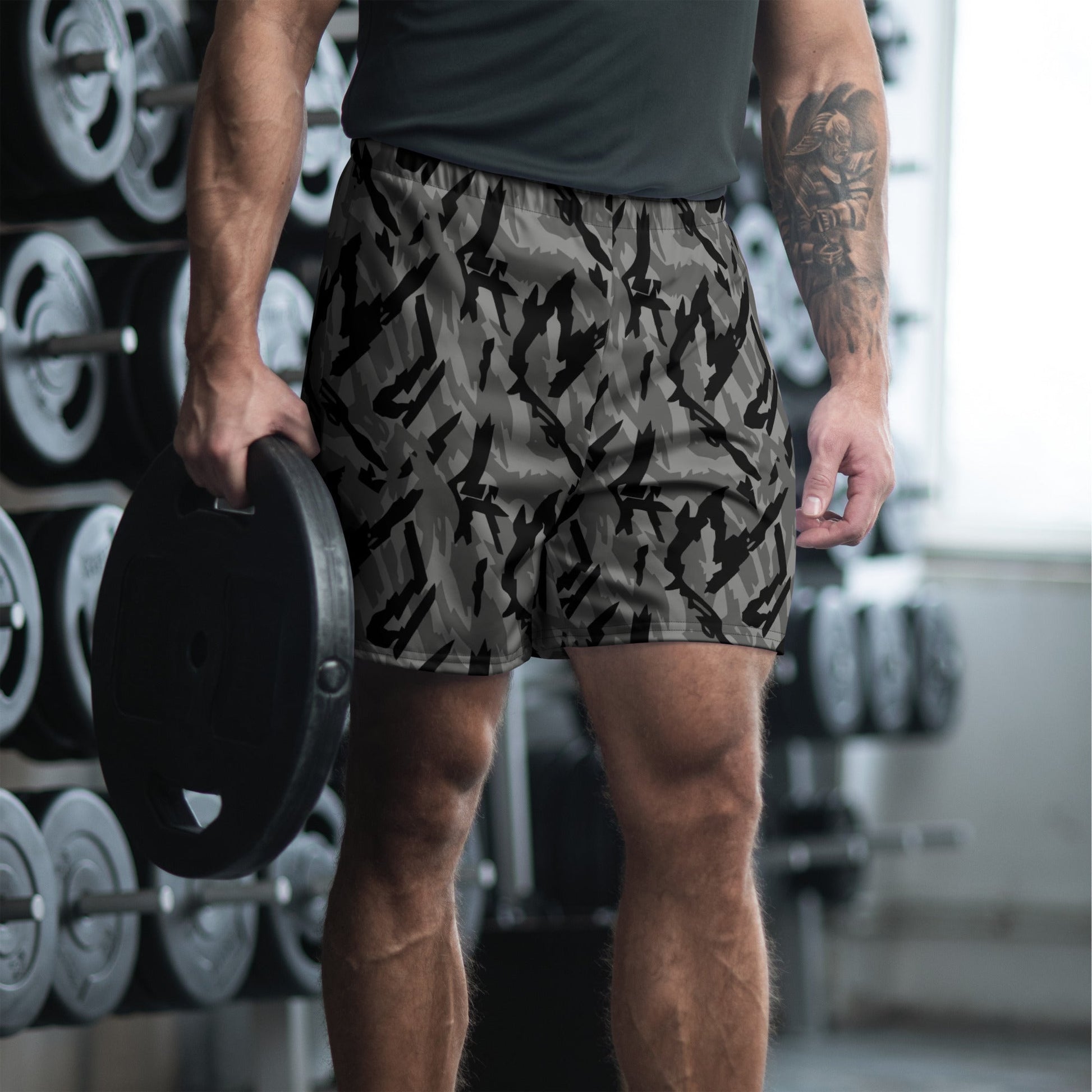 Russian Podlesok Urban CAMO Unisex Athletic Long Shorts - XS