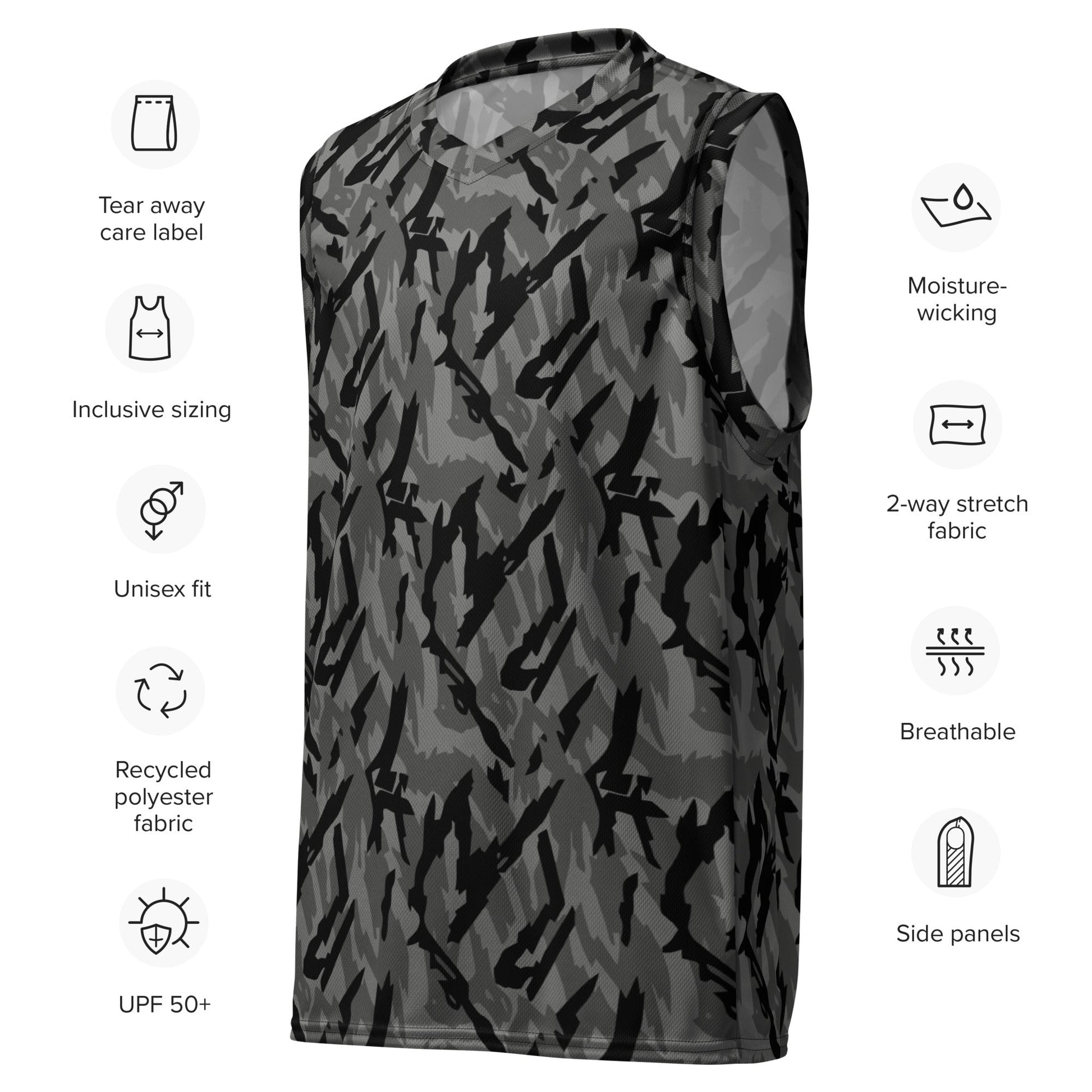 Russian Podlesok Urban CAMO Unisex Basketball Jersey
