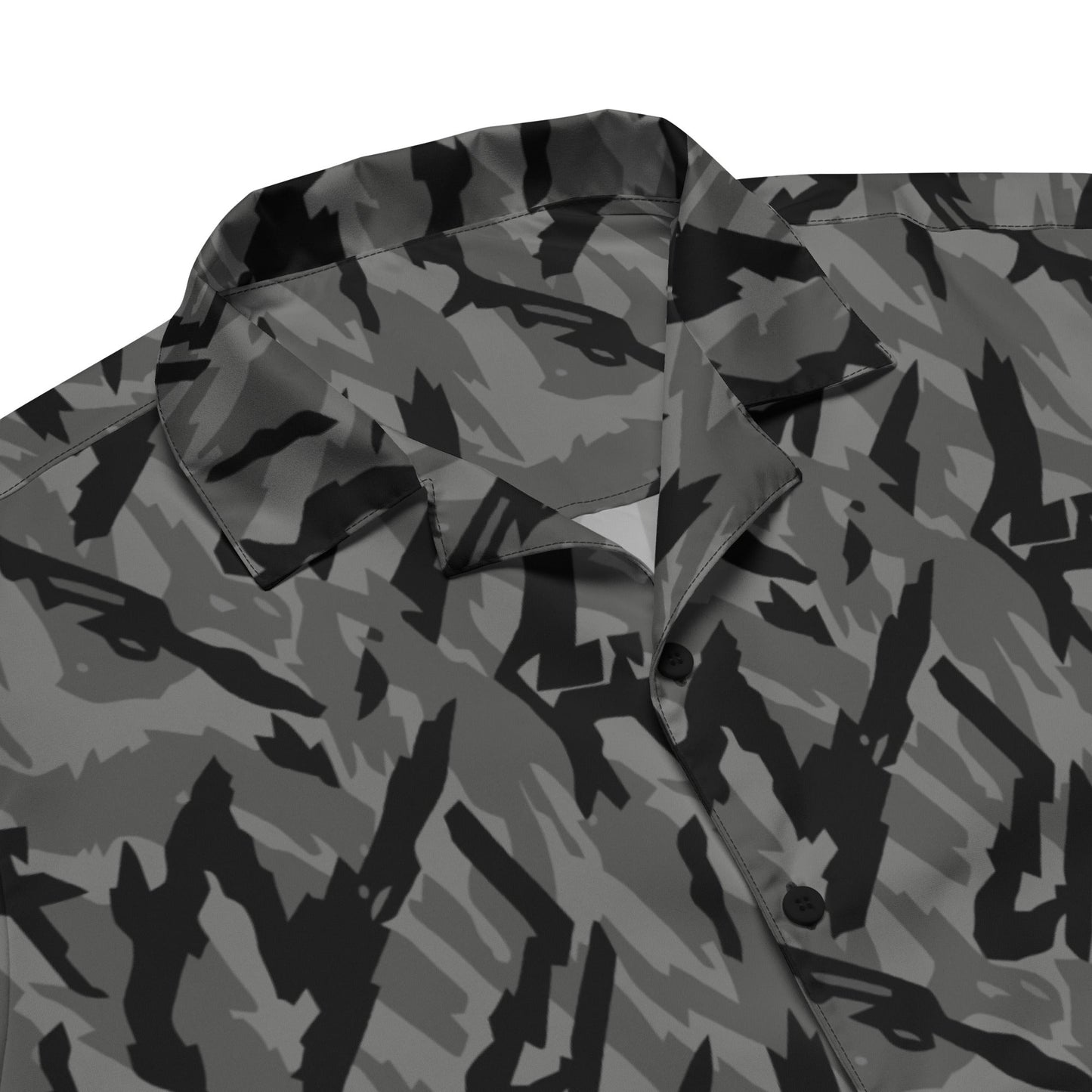 Russian Podlesok Urban CAMO Unisex Short-Sleeve Button Shirt
