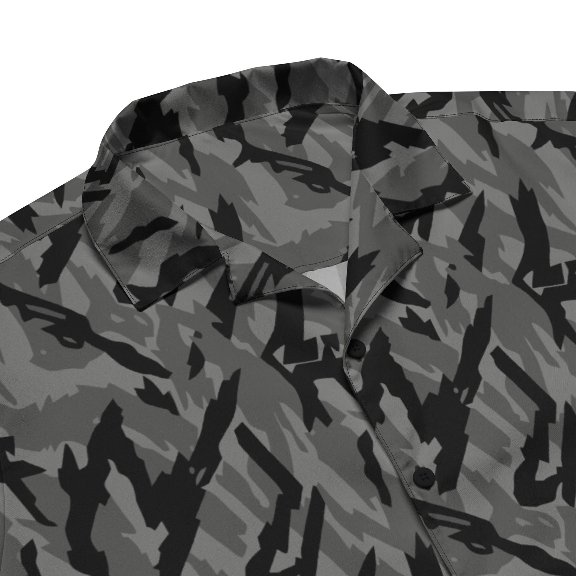 Russian Podlesok Urban CAMO Unisex Short-Sleeve Button Shirt