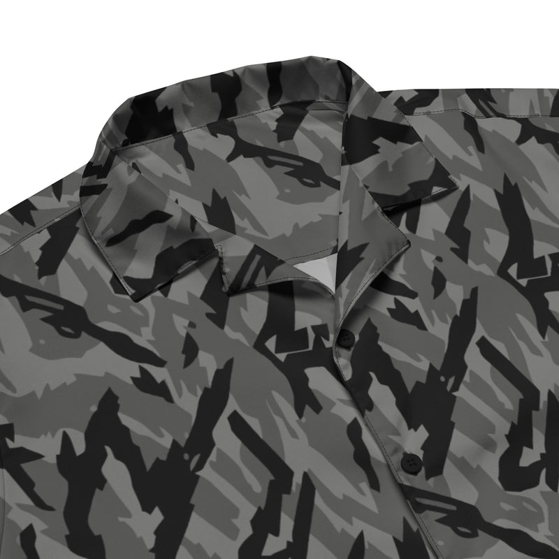 Podlesok Urban Russian CAMO Unisex Short-Sleeve Button Shirt - Button-Up