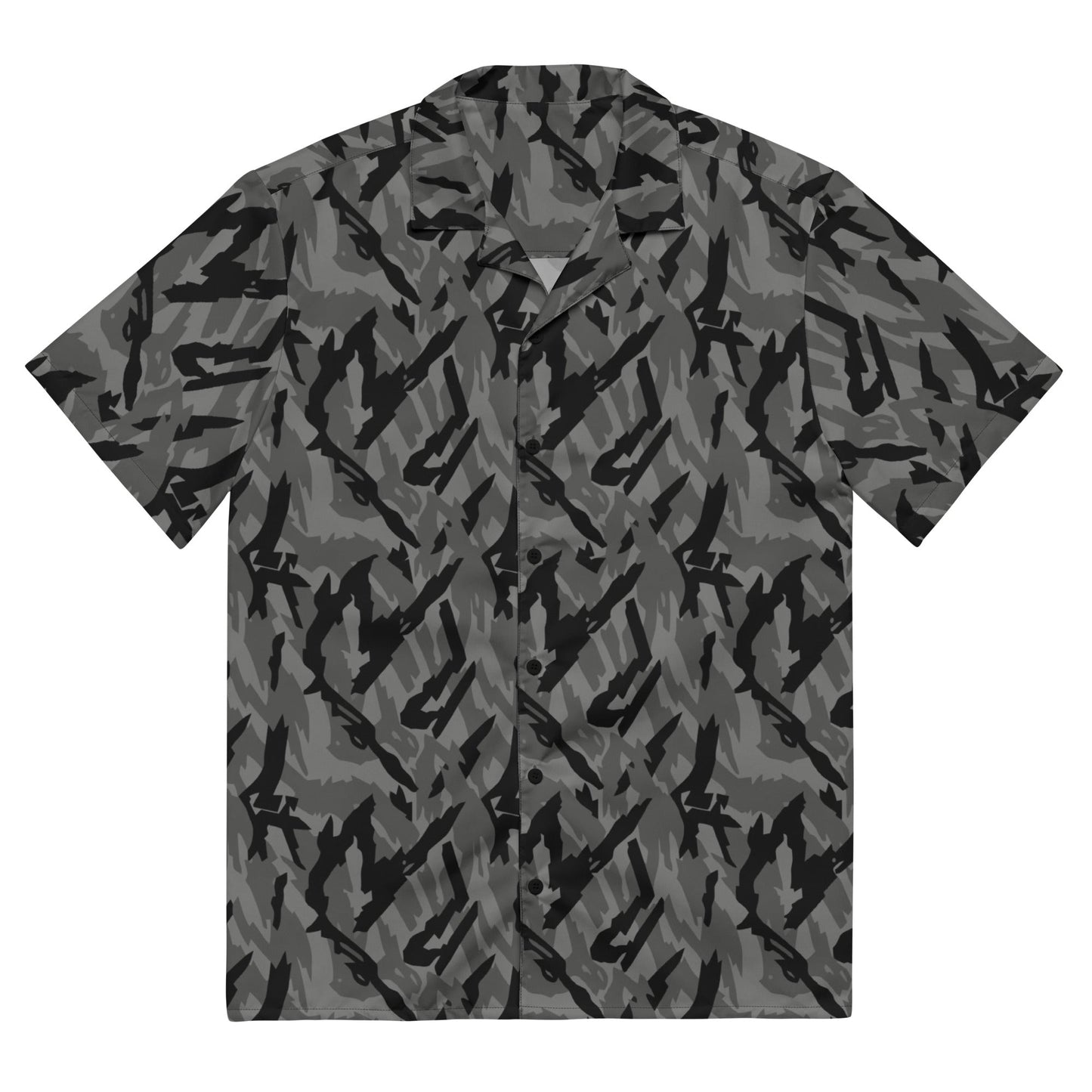 Russian Podlesok Urban CAMO Unisex Short-Sleeve Button Shirt - 2XS