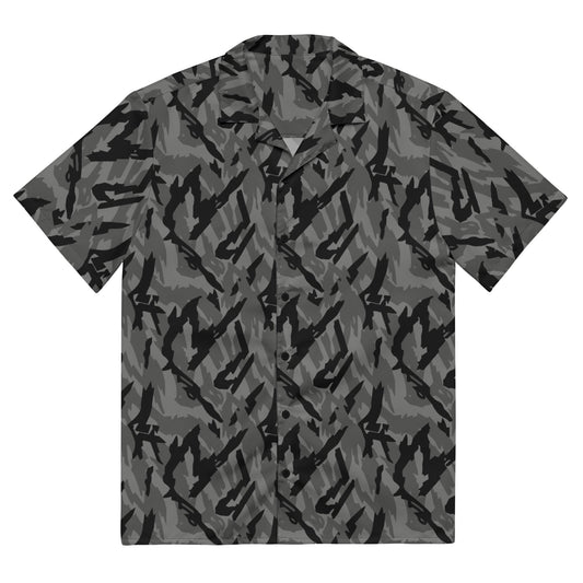 Russian Podlesok Urban CAMO Unisex Short-Sleeve Button Shirt - 2XS