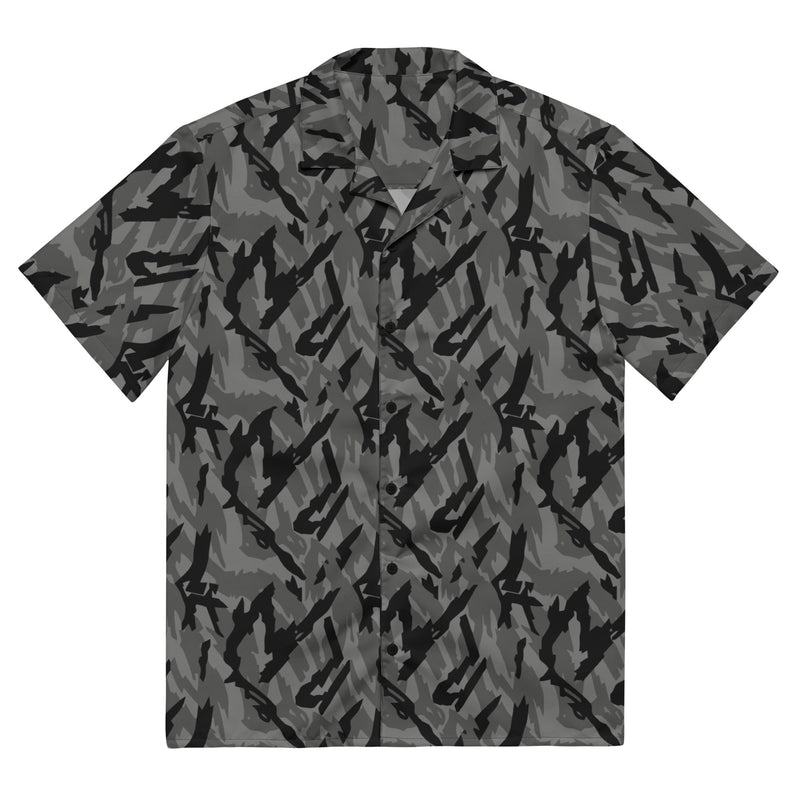 Podlesok Urban Russian CAMO Unisex Short-Sleeve Button Shirt - 2XS - Button-Up