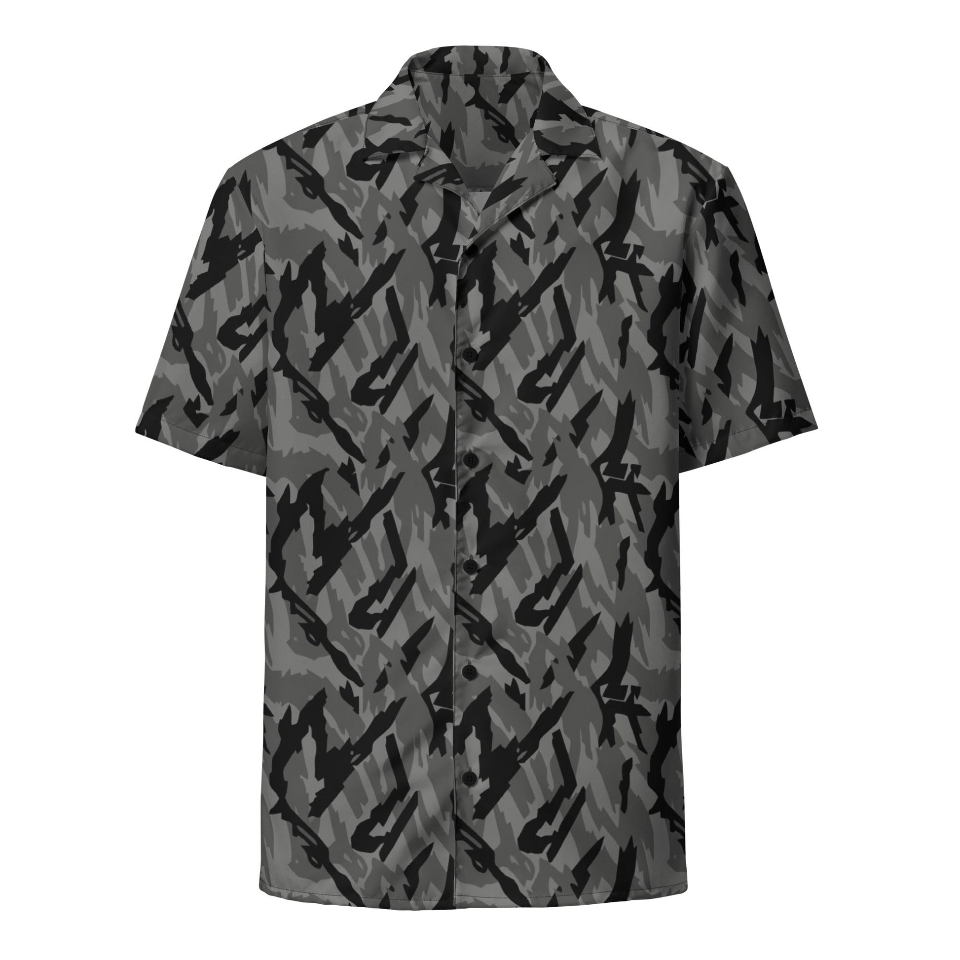 Russian Podlesok Urban CAMO Unisex Short-Sleeve Button Shirt