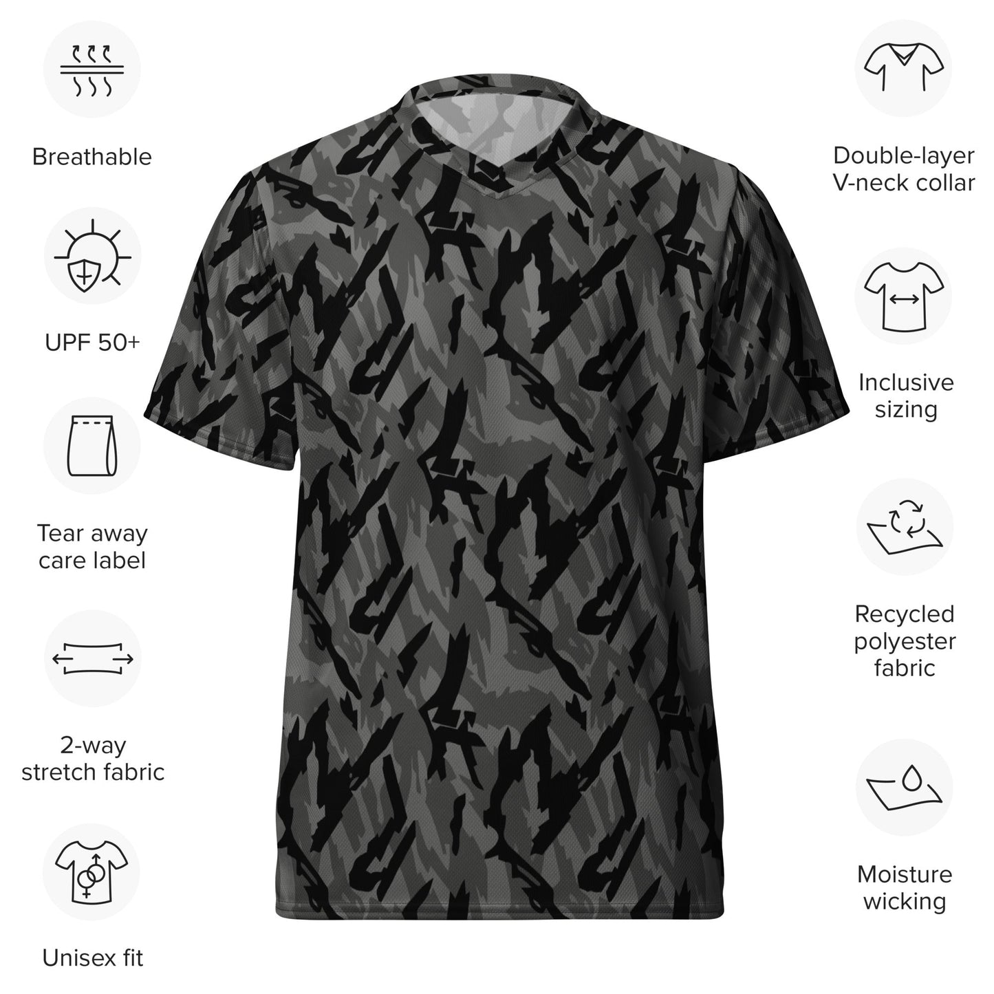 Russian Podlesok Urban CAMO Unisex Sports Jersey
