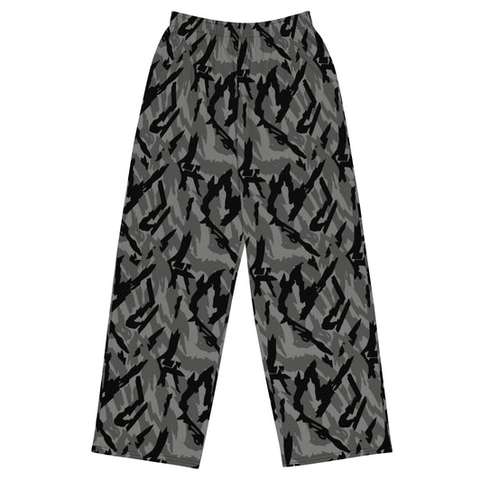 Russian Podlesok Urban CAMO Unisex Wide-Leg Leisure Pants - 2XS