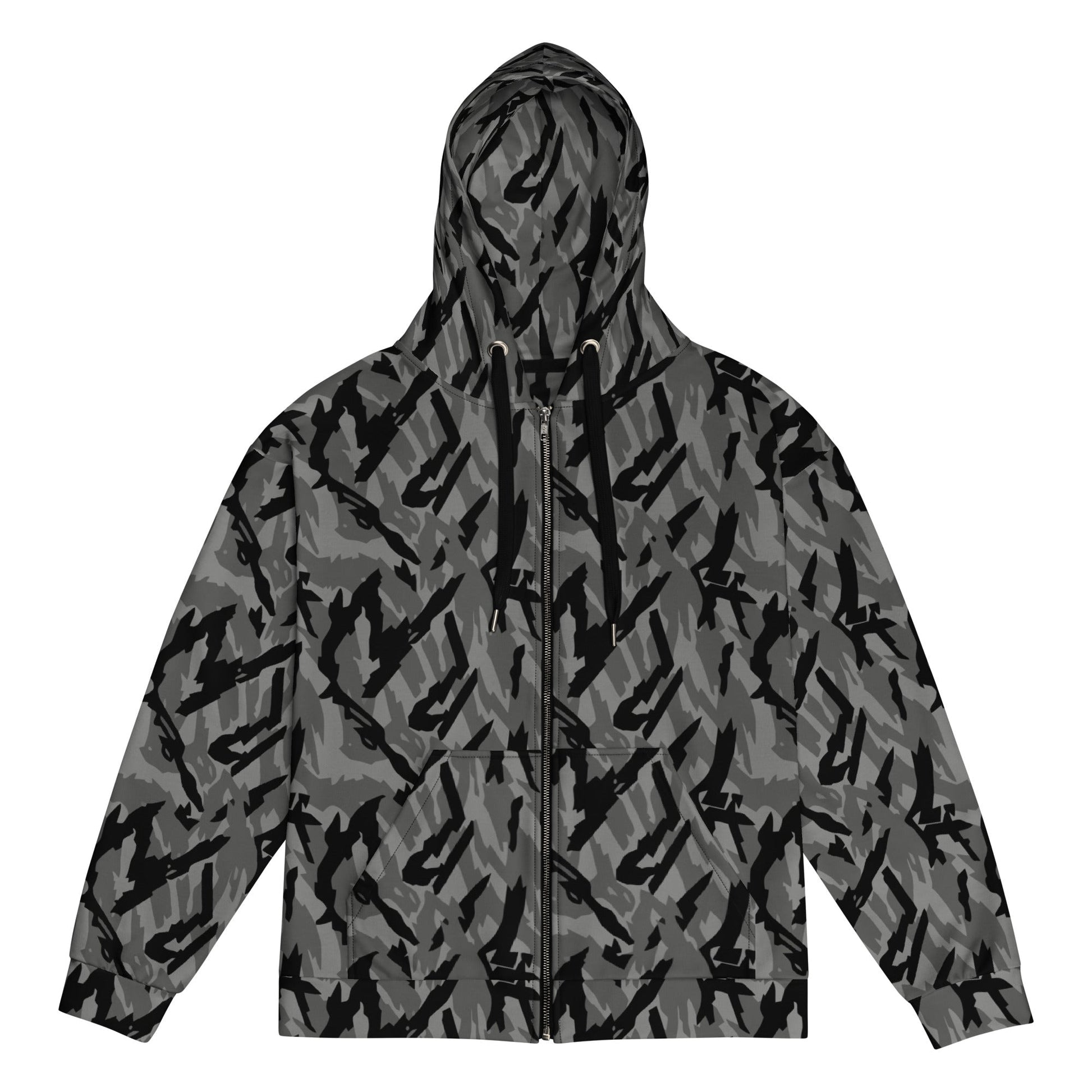 Russian Podlesok Urban CAMO Unisex Zip Hoodie - 2XS