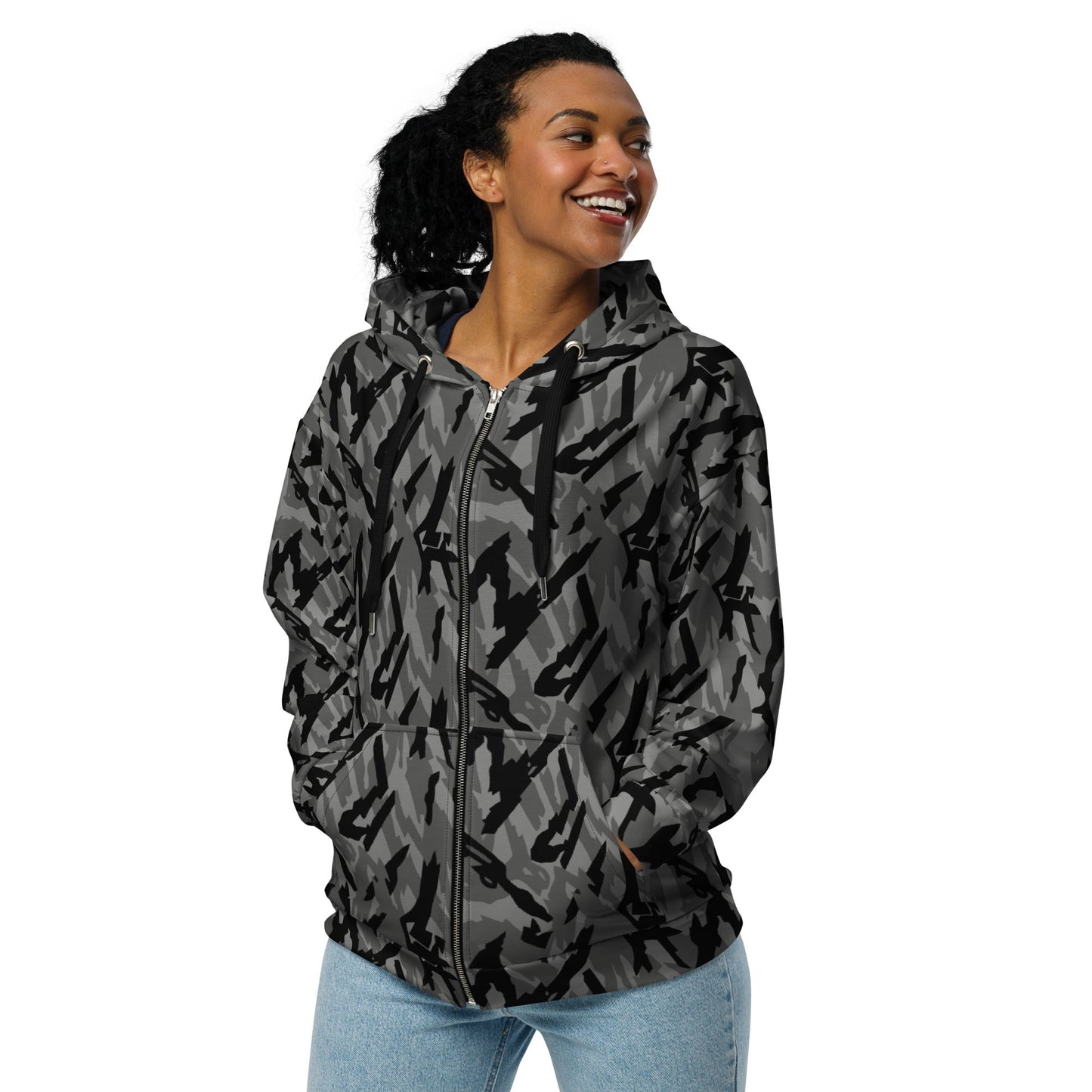 Russian Podlesok Urban CAMO Unisex Zip Hoodie