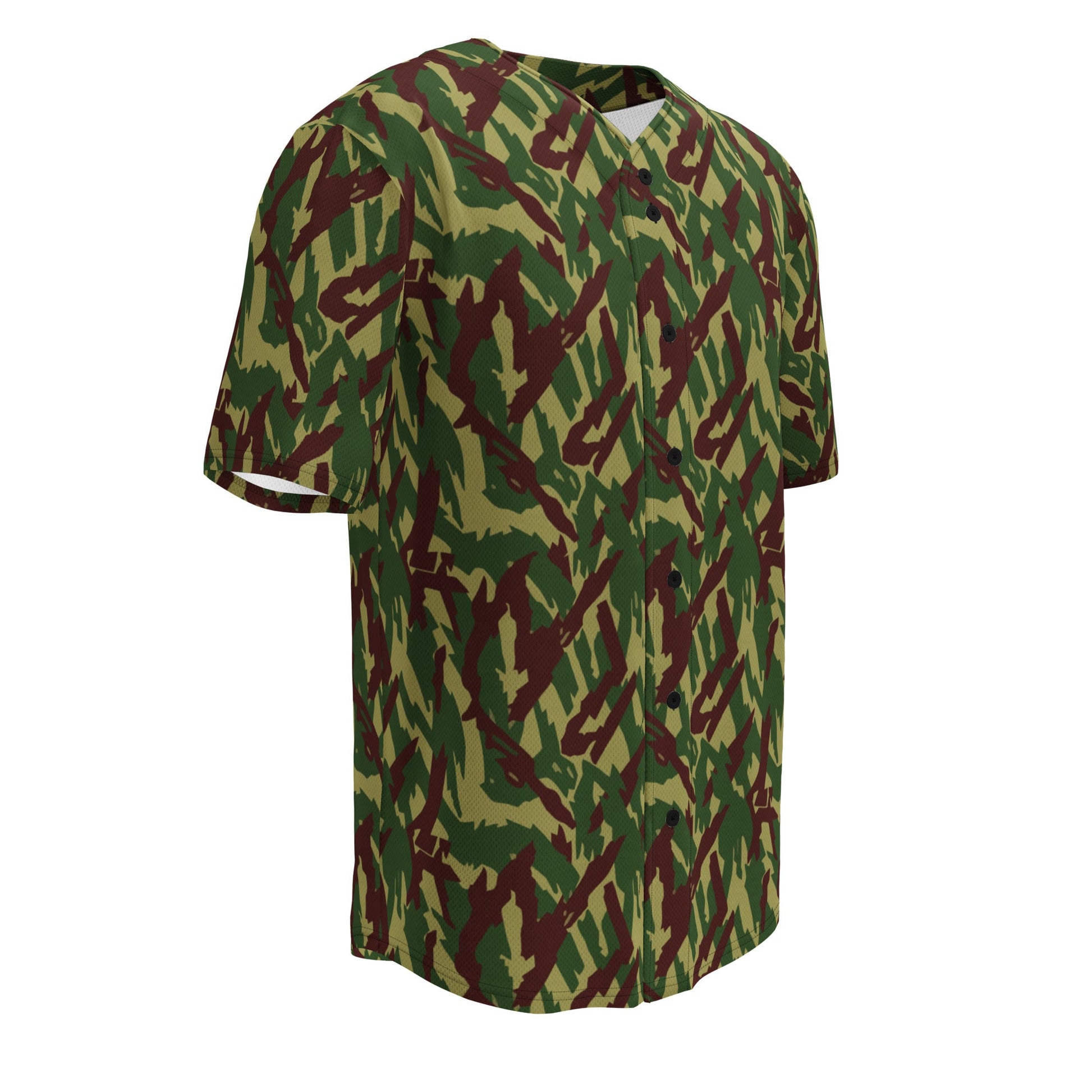 Russian Podlesok Woodland CAMO baseball jersey - Baseball Jerseys