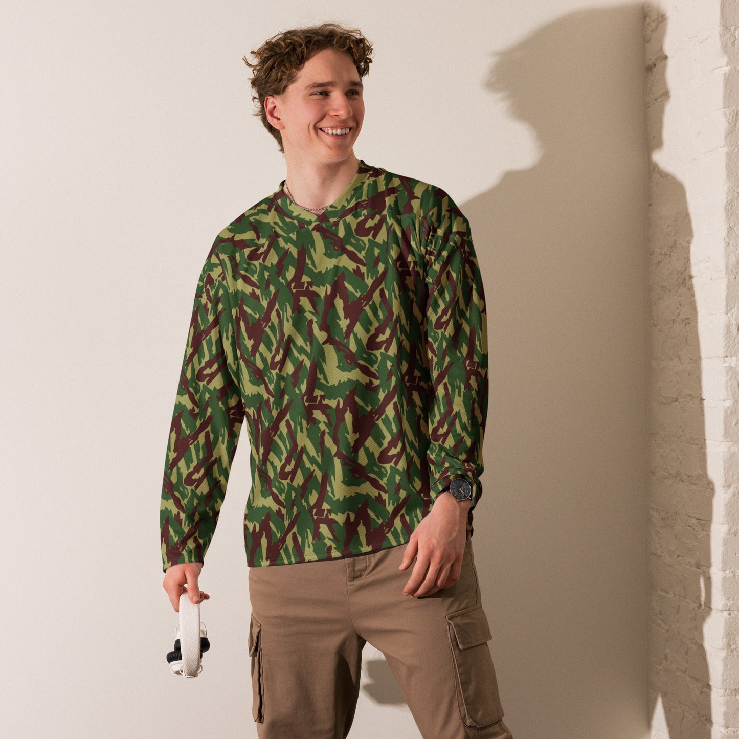 Russian Podlesok Woodland CAMO Unisex Hockey Fan Jersey