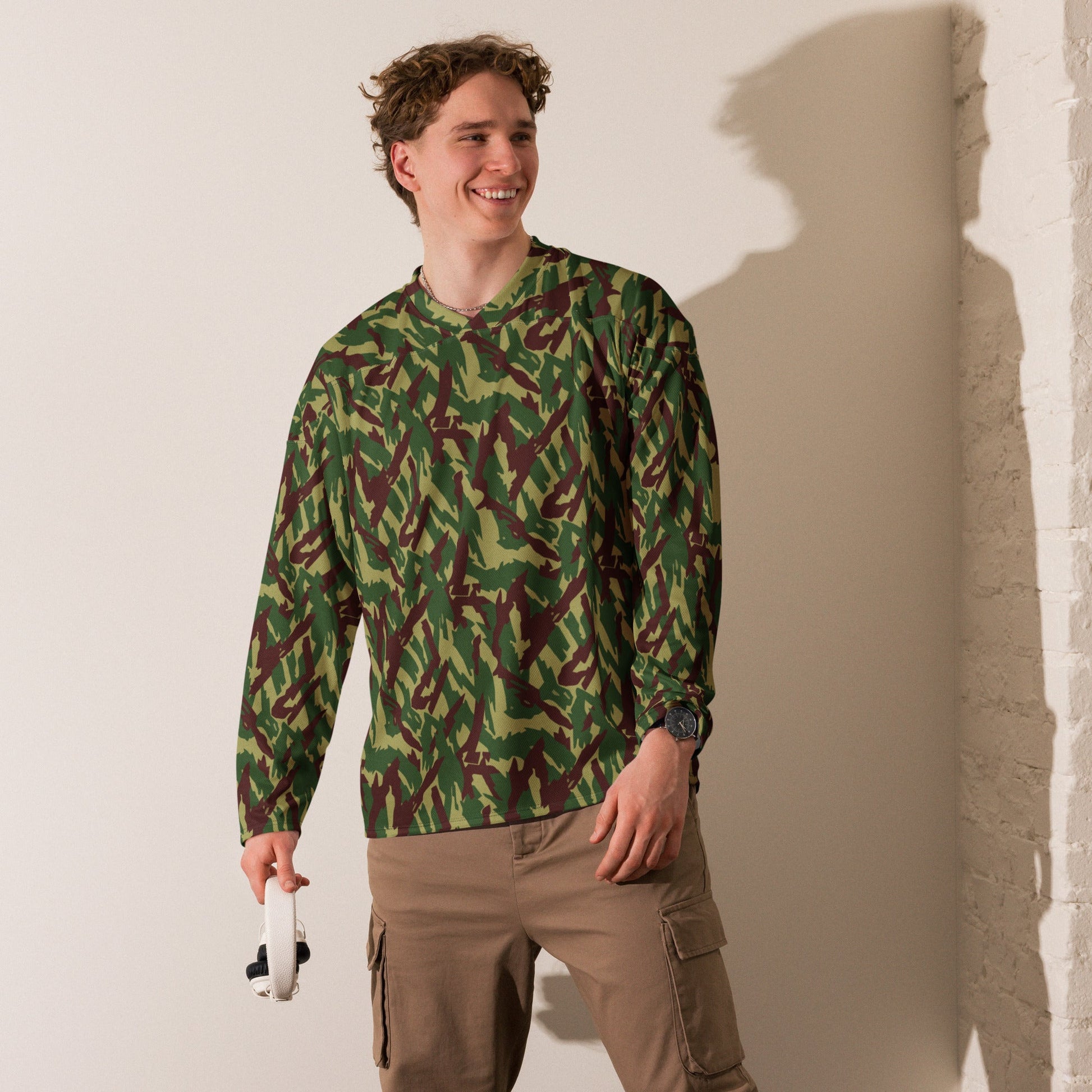 Russian Podlesok Woodland CAMO Unisex Hockey Fan Jersey