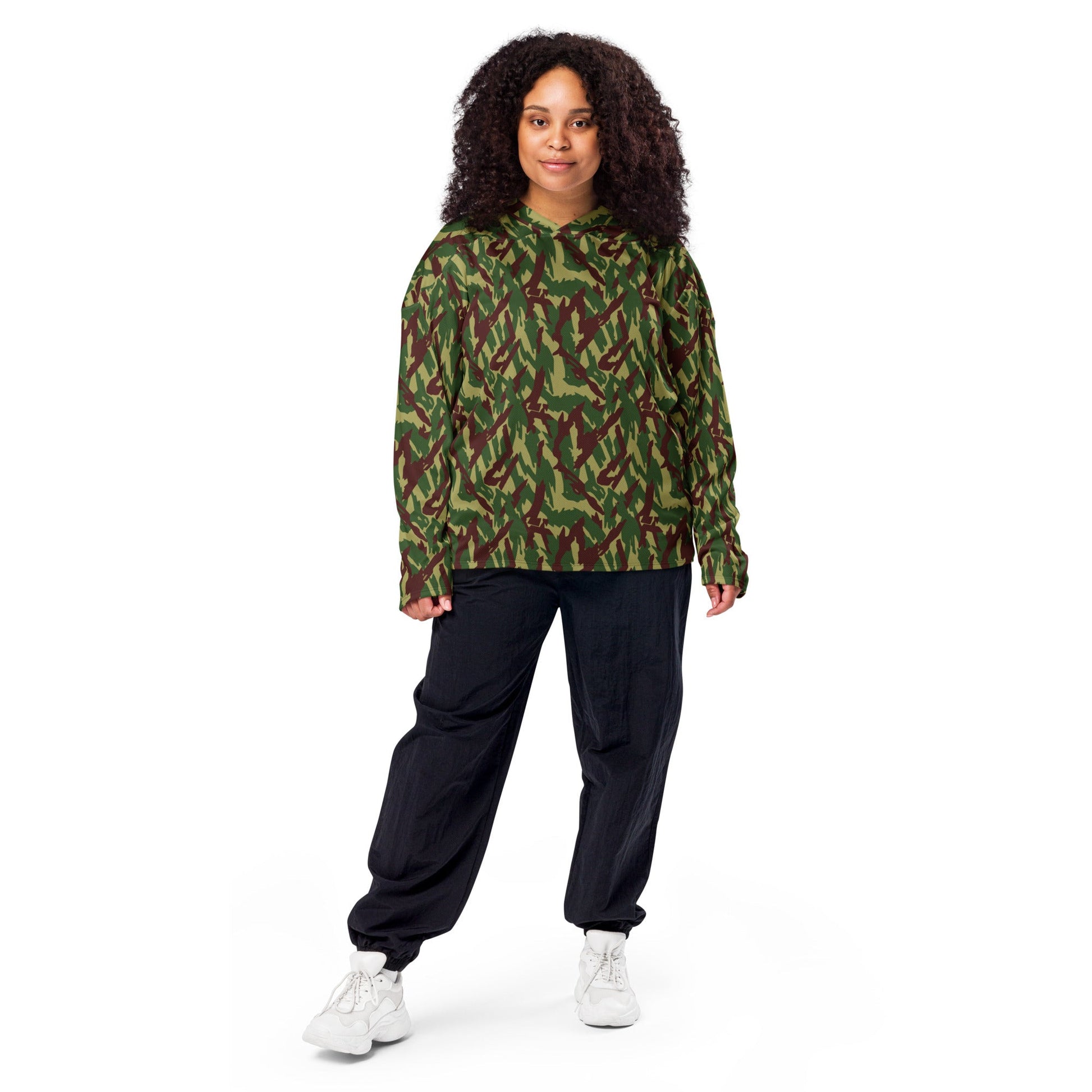 Russian Podlesok Woodland CAMO Unisex Hockey Fan Jersey