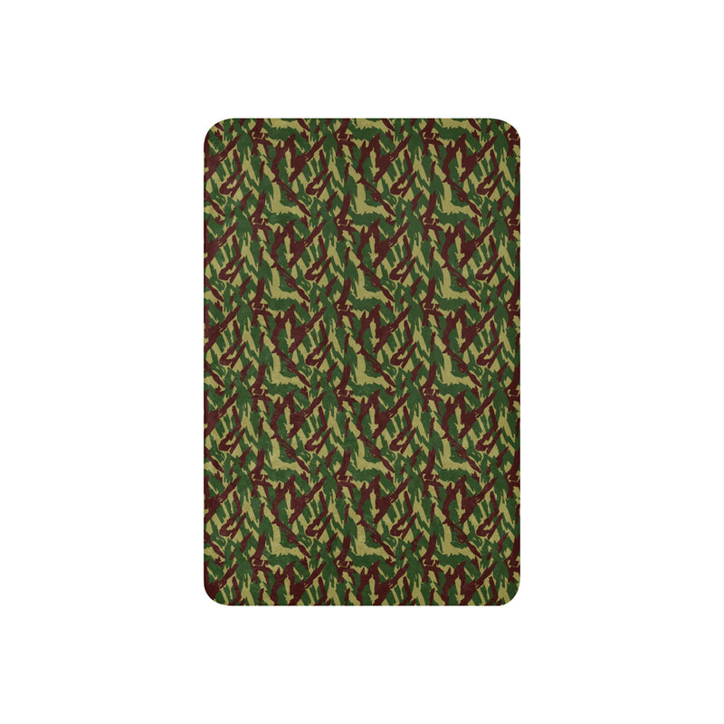 Podlesok Woodland Russian CAMO Sherpa Blanket