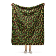 Podlesok Woodland Russian CAMO Sherpa Blanket - 50″×60″