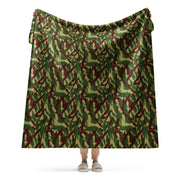 Podlesok Woodland Russian CAMO Sherpa Blanket - 60″×80″