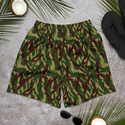 Russian Podlesok Woodland CAMO Unisex Athletic Long Shorts